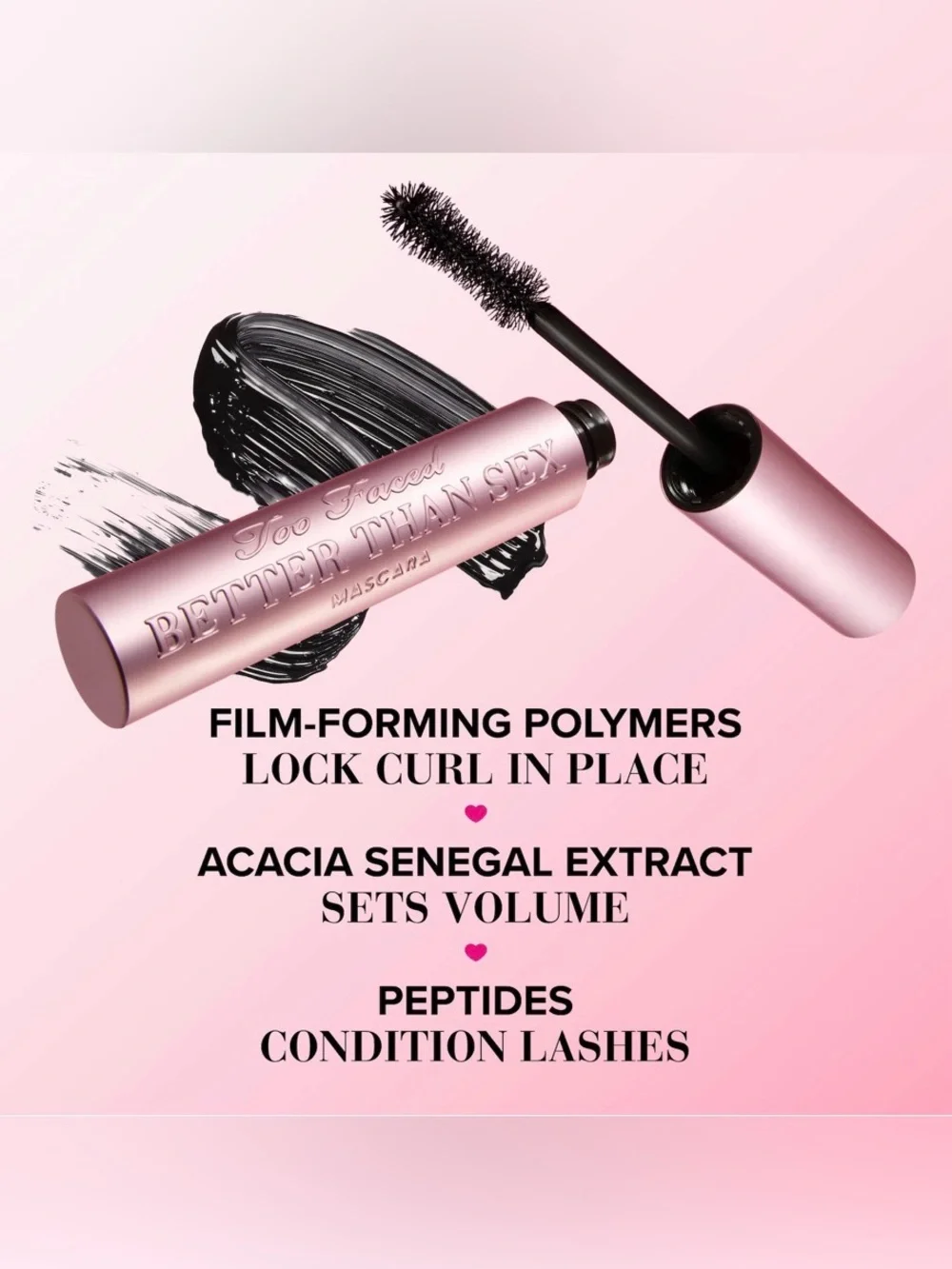 🌸 TOO FACED Better Than Sex Mascara FULL-SIZE
